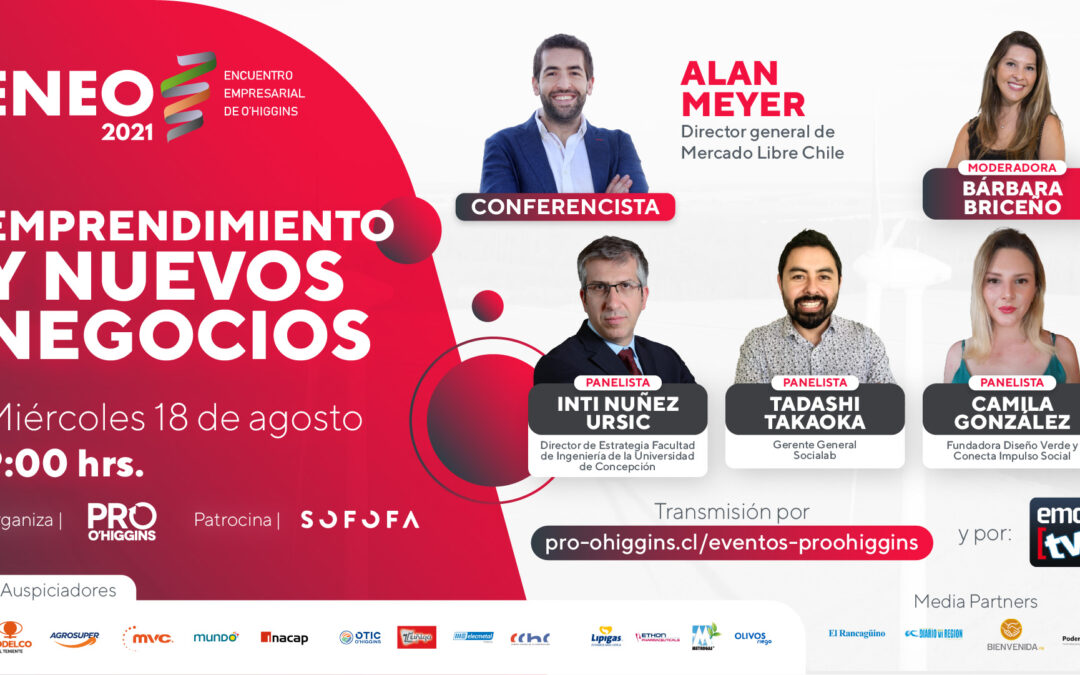 Continúa ENEO 2021: Emprendimiento y Nuevos Negocios