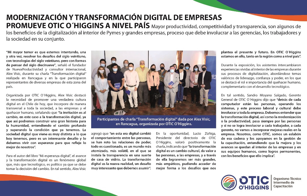 Charla Transformación Digital